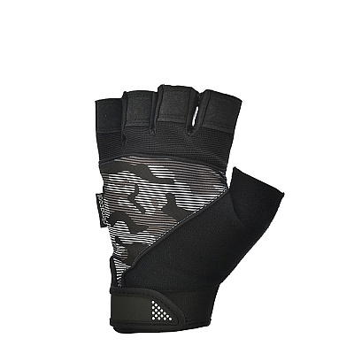 Short Finger Performance Gloves -  Camo Print (M)